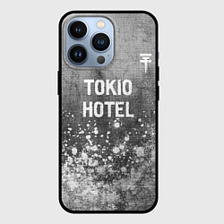 Чехол для iPhone 13 Pro Tokio Hotel - grey gradient посередине, цвет: 3D-черный