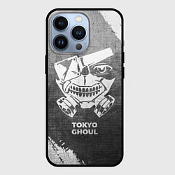 Чехол для iPhone 13 Pro Tokyo Ghoul - grey gradient, цвет: 3D-черный