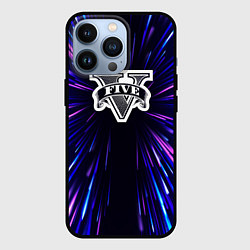 Чехол для iPhone 13 Pro GTA neon energy, цвет: 3D-черный