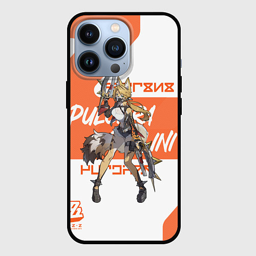 Чехол iPhone 13 Pro Пульхра Феллини - ZZZ / 3D-Черный – фото 1