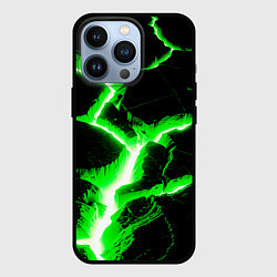 Чехол для iPhone 13 Pro Разлом, цвет: 3D-черный