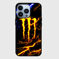 Чехол для iPhone 13 Pro Monster energy шторм, цвет: 3D-черный