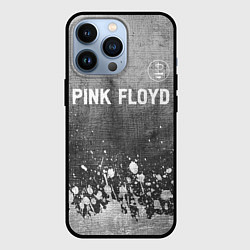 Чехол для iPhone 13 Pro Pink Floyd - grey gradient посередине, цвет: 3D-черный