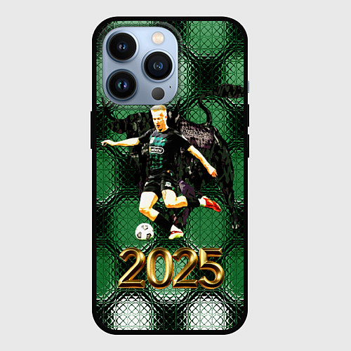 Чехол iPhone 13 Pro ФК Краснодар чемпион РПЛ 2025 / 3D-Черный – фото 1