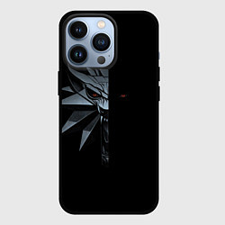 Чехол для iPhone 13 Pro Зверь в полумраке - Ведьмак 3, цвет: 3D-черный