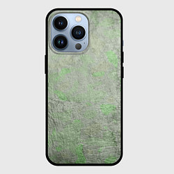 Чехол для iPhone 13 Pro Абстракция - green wall covered with moss, цвет: 3D-черный