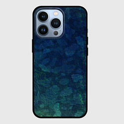 Чехол iPhone 13 Pro Абстракция - marine camouflage