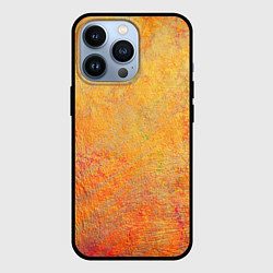 Чехол для iPhone 13 Pro Абстракция - desert sun, цвет: 3D-черный