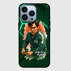 Чехол iPhone 13 Pro Игрок 218 - Игра в кальмара