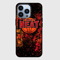 Чехол для iPhone 13 Pro Майами Хит - цветовой хаос, цвет: 3D-черный
