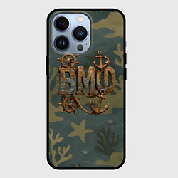 Чехол iPhone 13 Pro ВМФ старые буквы