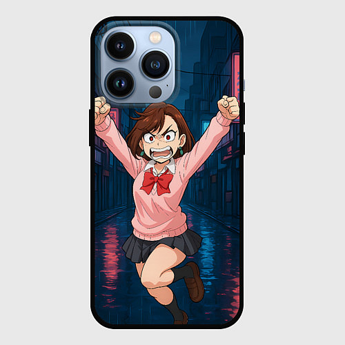 Чехол iPhone 13 Pro Сиратори Айра в ярости / 3D-Черный – фото 1