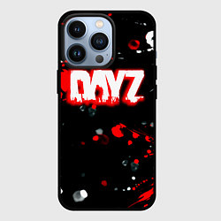 Чехол для iPhone 13 Pro Dayz брызги красок текстура, цвет: 3D-черный