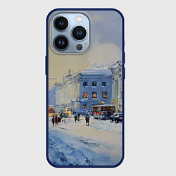 Чехол iPhone 13 Pro Зимний праздничный Питер