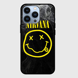 Чехол для iPhone 13 Pro Nirvana Smoke, цвет: 3D-черный