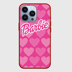 Чехол для iPhone 13 Pro Barbie, цвет: 3D-красный