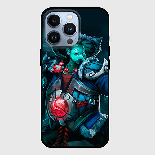 Чехол iPhone 13 Pro Storm Spirit / 3D-Черный – фото 1