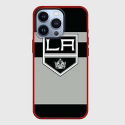 Чехол для iPhone 13 Pro Los Angeles Kings, цвет: 3D-красный