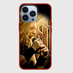 Чехол для iPhone 13 Pro Кипелов: Ария, цвет: 3D-красный