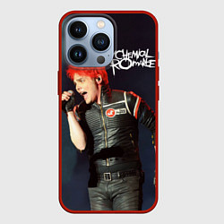 Чехол для iPhone 13 Pro Gerard Way, цвет: 3D-красный