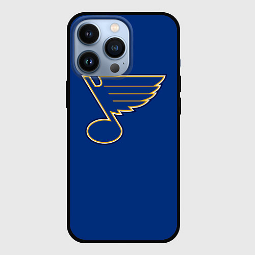 Чехол iPhone 13 Pro St Louis Blues: Tarasenko 91 / 3D-Черный – фото 1
