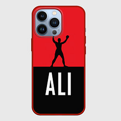 Чехол для iPhone 13 Pro Ali Boxing, цвет: 3D-красный