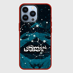 Чехол для iPhone 13 Pro Chemical Brothers: Space, цвет: 3D-красный