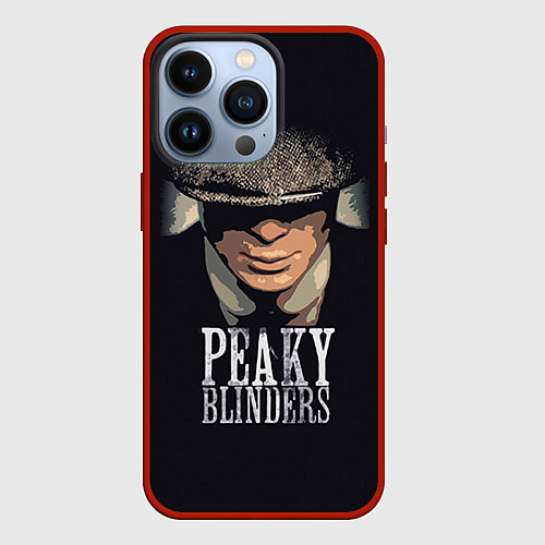 Чехол iPhone 13 Pro Peaky Blinders / 3D-Красный – фото 1