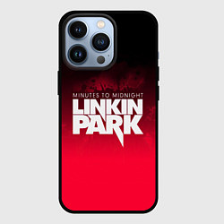 Чехол для iPhone 13 Pro Linkin Park: Minutes to midnight, цвет: 3D-черный