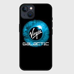 Чехол для iPhone 14 Plus Virgin Galactic Вирджин Галактик, цвет: 3D-черный
