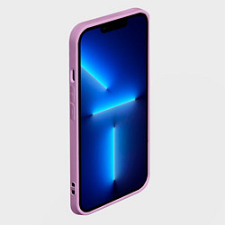 Чехол для iPhone 14 Plus Юрий Гагарин - ссср - мы первые, цвет: 3D-сиреневый — фото 2