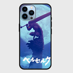 Чехол для iPhone 14 Pro Max Berserk Night, цвет: 3D-черный