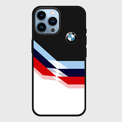Чехол для iPhone 14 Pro Max BMW M SPORT, цвет: 3D-черный
