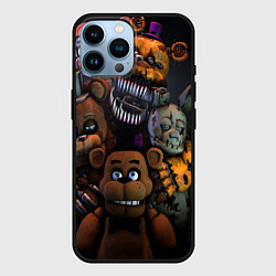 Чехол для iPhone 14 Pro Max Five Nights at Freddy's, цвет: 3D-черный