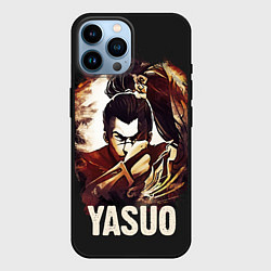 Чехол для iPhone 14 Pro Max Yasuo, цвет: 3D-черный
