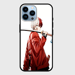 Чехол для iPhone 14 Pro Max Шото Тодороки, цвет: 3D-черный
