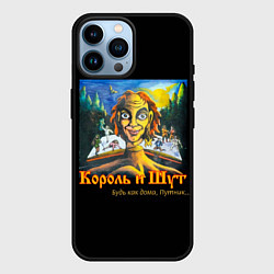 Чехол для iPhone 14 Pro Max Будь как дома путник, цвет: 3D-черный