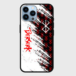 Чехол для iPhone 14 Pro Max Berserk Anime, цвет: 3D-черный