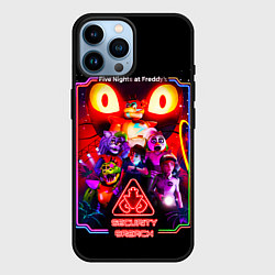Чехол для iPhone 14 Pro Max Five nights at freddys security breach, цвет: 3D-черный