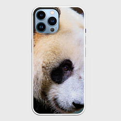 Чехол для iPhone 14 Pro Max Загадочная панда, цвет: 3D-белый