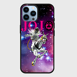Чехол для iPhone 14 Pro Max Made in heaven - stand of Enrico Pucci - Jojo, цвет: 3D-черный
