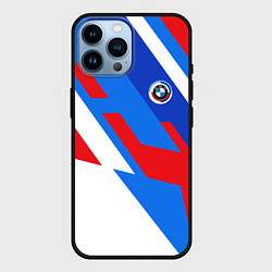 Чехол для iPhone 14 Pro Max Bmw - perfomance colors, цвет: 3D-черный