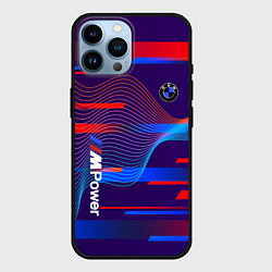 Чехол для iPhone 14 Pro Max BMW power m, цвет: 3D-черный