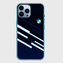 Чехол для iPhone 14 Pro Max Bmw auto car sport, цвет: 3D-голубой