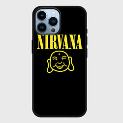Чехол для iPhone 14 Pro Max Обрести нирвану, цвет: 3D-черный