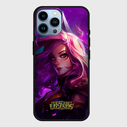 Чехол для iPhone 14 Pro Max League of Legends Kaisa Kda style, цвет: 3D-черный