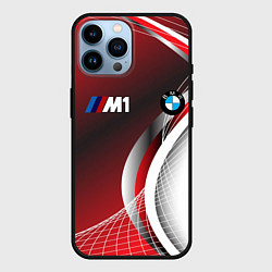 Чехол для iPhone 14 Pro Max BMW sport geometry motors, цвет: 3D-черный