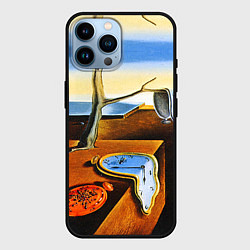 Чехол для iPhone 14 Pro Max Постоянство Памяти, цвет: 3D-черный