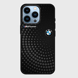 Чехол для iPhone 14 Pro BMW, цвет: 3D-черный