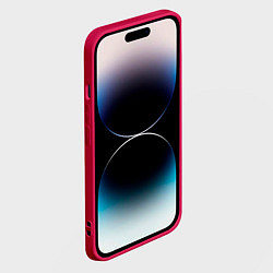 Чехол для iPhone 14 Pro PUBG, цвет: 3D-малиновый — фото 2